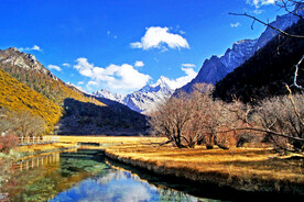 四川稻城亚丁风光