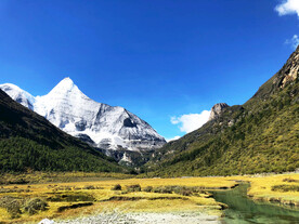 四川稻城亚丁风光