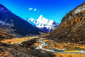 四川稻城亚丁风光