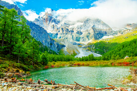 四川稻城亚丁风光