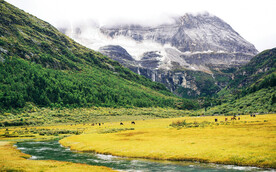 四川稻城亚丁风光