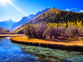 四川稻城亚丁风光