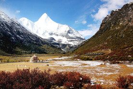 四川稻城亚丁风光