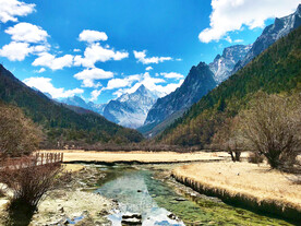 四川稻城亚丁风光