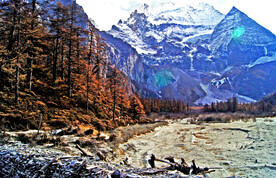 四川稻城亚丁风光