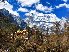 四川稻城亚丁风光