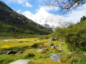 四川稻城亚丁风光
