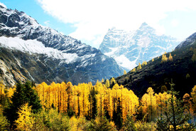 四川稻城亚丁风光