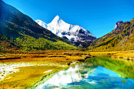 四川稻城亚丁风光