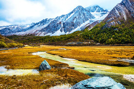 四川稻城亚丁风光
