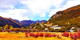 四川稻城亚丁风光