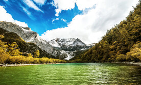 四川稻城亚丁风光