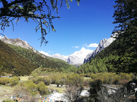 四川稻城亚丁风光