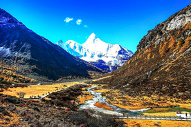 四川稻城亚丁风光