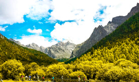 四川稻城亚丁风光