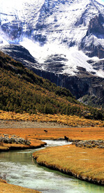 四川稻城亚丁风光