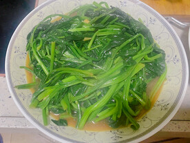 爆炒菠菜