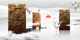 古风房地产广告