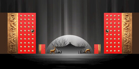 古风房地产广告 