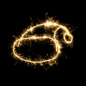 圣诞节烟花溶图