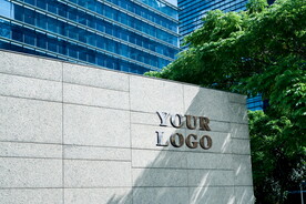 公司形象logo样机