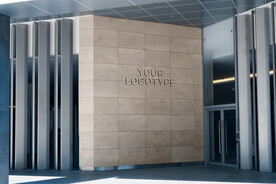 公司形象logo样机 