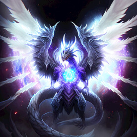 龙 奇幻 怪物 炫酷 背景图 