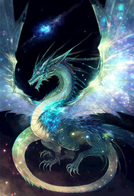 龙 奇幻 怪物 炫酷 背景图 