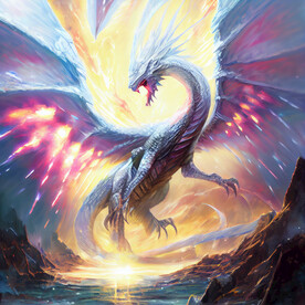 龙 奇幻 怪物 炫酷 背景图 