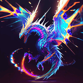 龙 奇幻 怪物 炫酷 背景图 