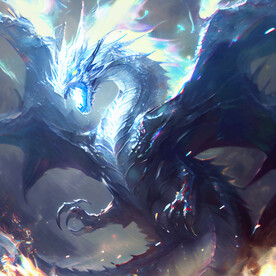 龙 奇幻 怪物 炫酷 背景图 