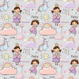 卡通仙女独角兽