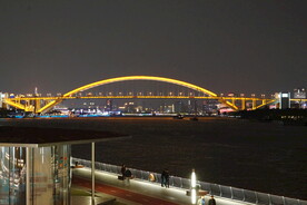 卢浦大桥夜景