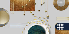 抽象大理石装饰画