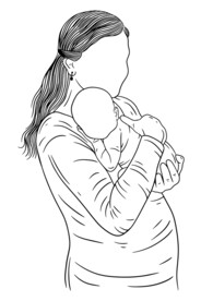 母爱插画