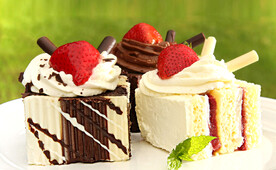 草莓巧克力奶油蛋糕