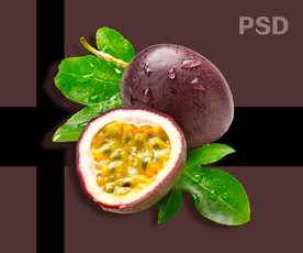 西番莲百香果PSD