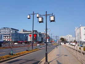 苏州街道路灯