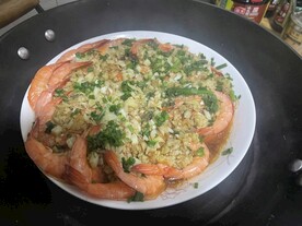 粉丝蒸大明虾