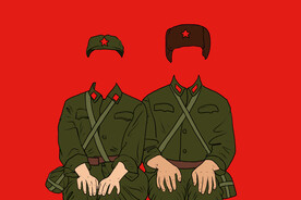 卡通军装换装模板 