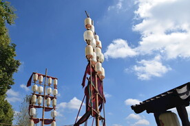 白云 古建筑 自然景观 蓝天 