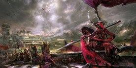 古风 传统建筑 山水风景 亭台