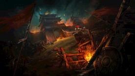 古风 传统建筑 山水风景 亭台