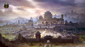 古风 传统建筑 山水风景 亭台