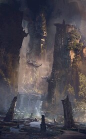 古风 传统建筑 山水风景 亭台