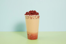 红豆奶茶