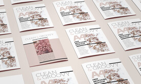 A4书本杂志画册展示样机模板