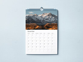 A3挂历样机模板