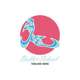 芭蕾舞鞋logo