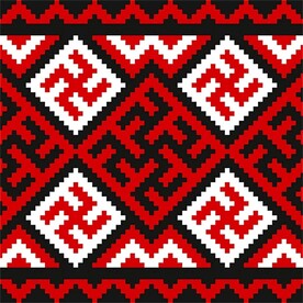 民族风花纹